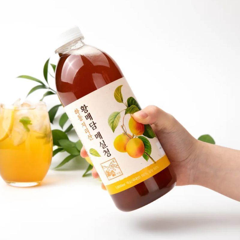 황매실청 하동 지리산 황매담 프리미엄 발효액 1L 3통