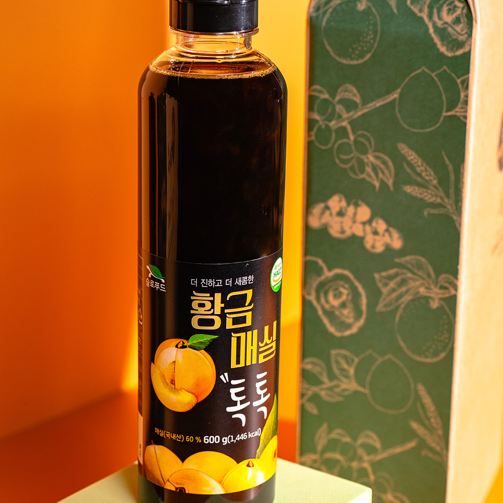 하동 황금매실톡톡 매실액기스 원액 매실청 600g
