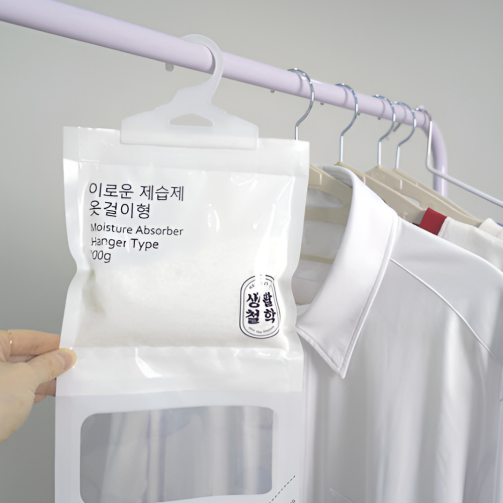 생활철학 이로운제습제 옷걸이형 대용량 제습제 200g 1개/5개/10개/20개