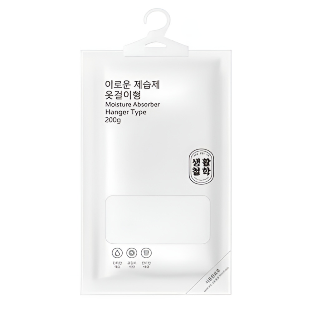 생활철학 이로운제습제 옷걸이형 대용량 제습제 200g 1개/5개/10개/20개