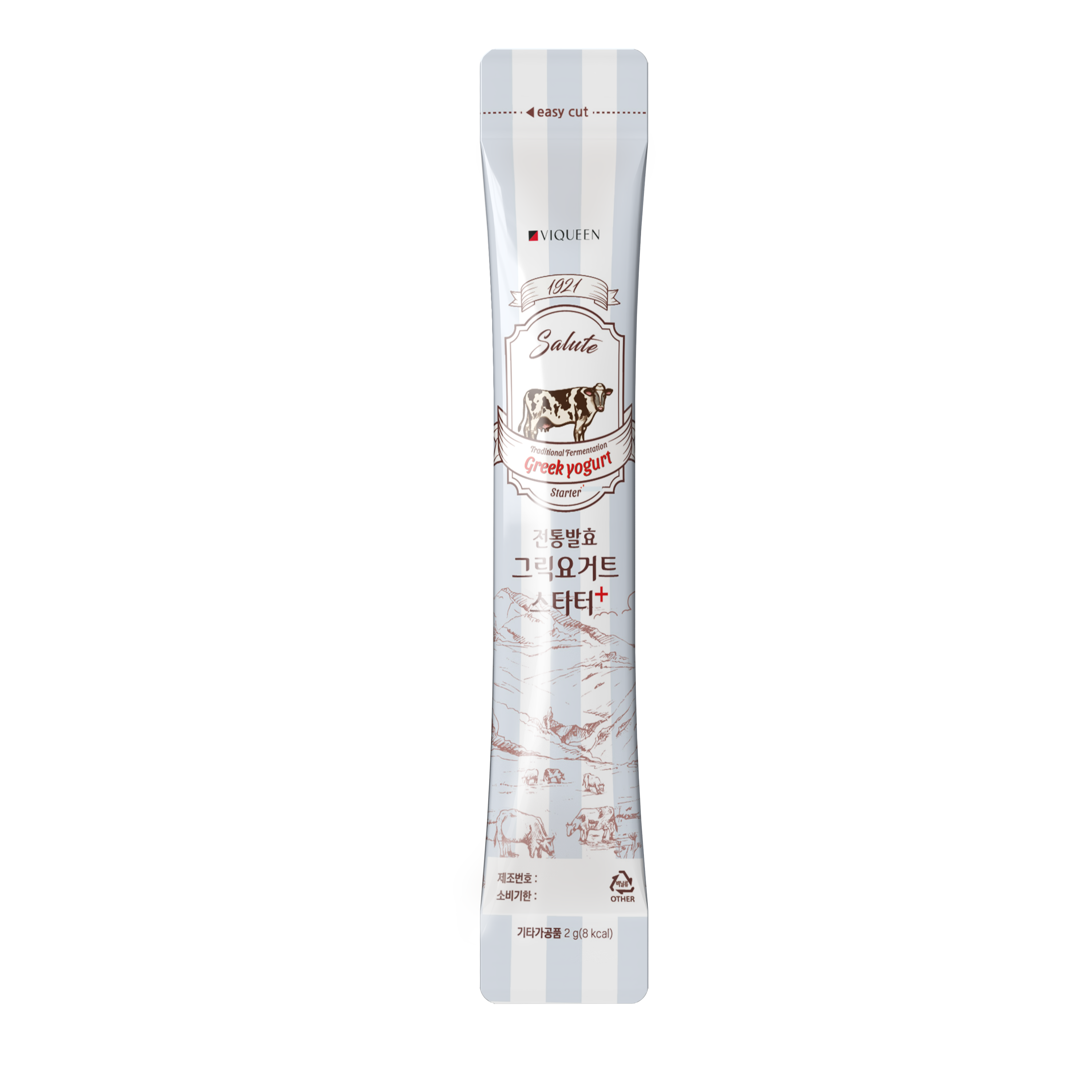 바이퀸 1921살루트 전통발효 그릭요거트 스타터 플러스 2박스(20포)