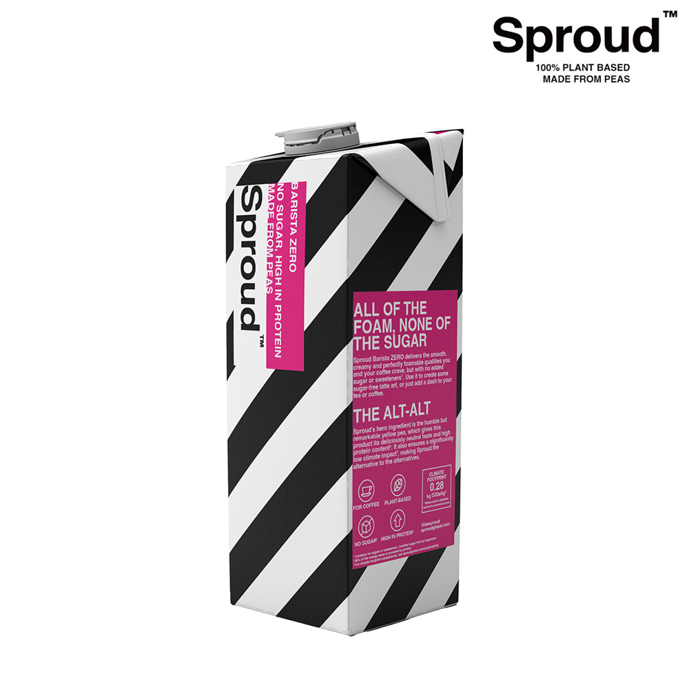 스프라우드 완두콩드링크 바리스타 제로 1L