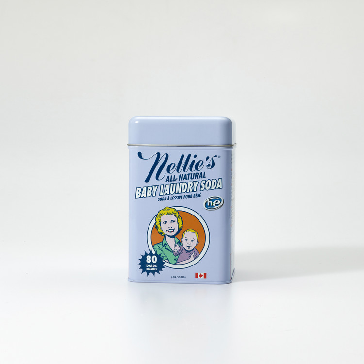 넬리세제 베이비 선물세트 (1박스/틴케이스1kg+파우치726g)