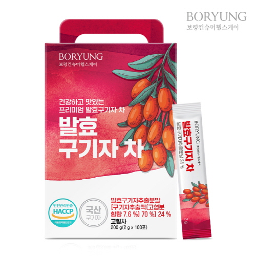 [보령] 발효 구기자 차 (2,000mg*100포)