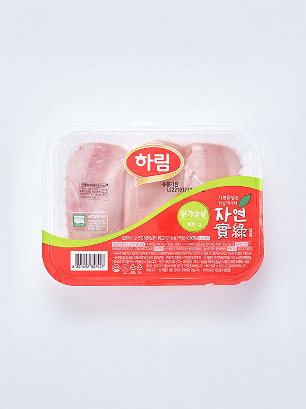 무항생제 자연실록 가슴살 (400g)
