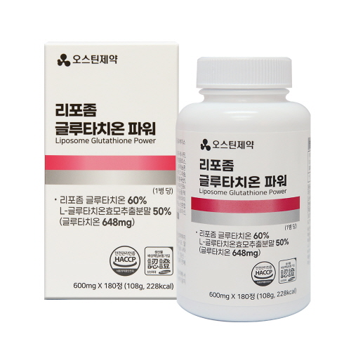 [오스틴제약] 리포좀 글루타치온 파워 (600mg*180정)