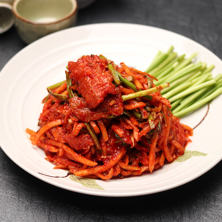 [말바우시장 선김치] 가정식 착한 홍어무침 750g