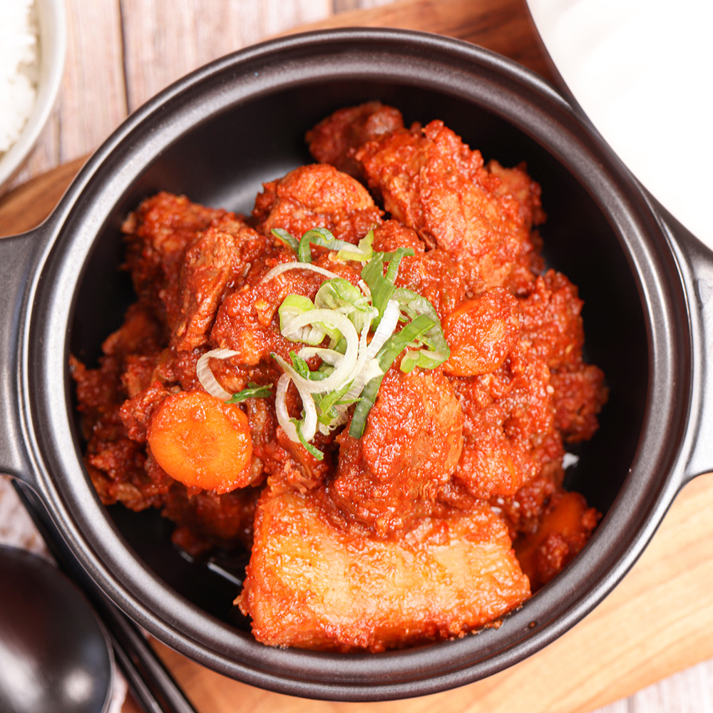 [말바우시장 선김치] 가정식 착한 한돈 사태 갈비찜 800g