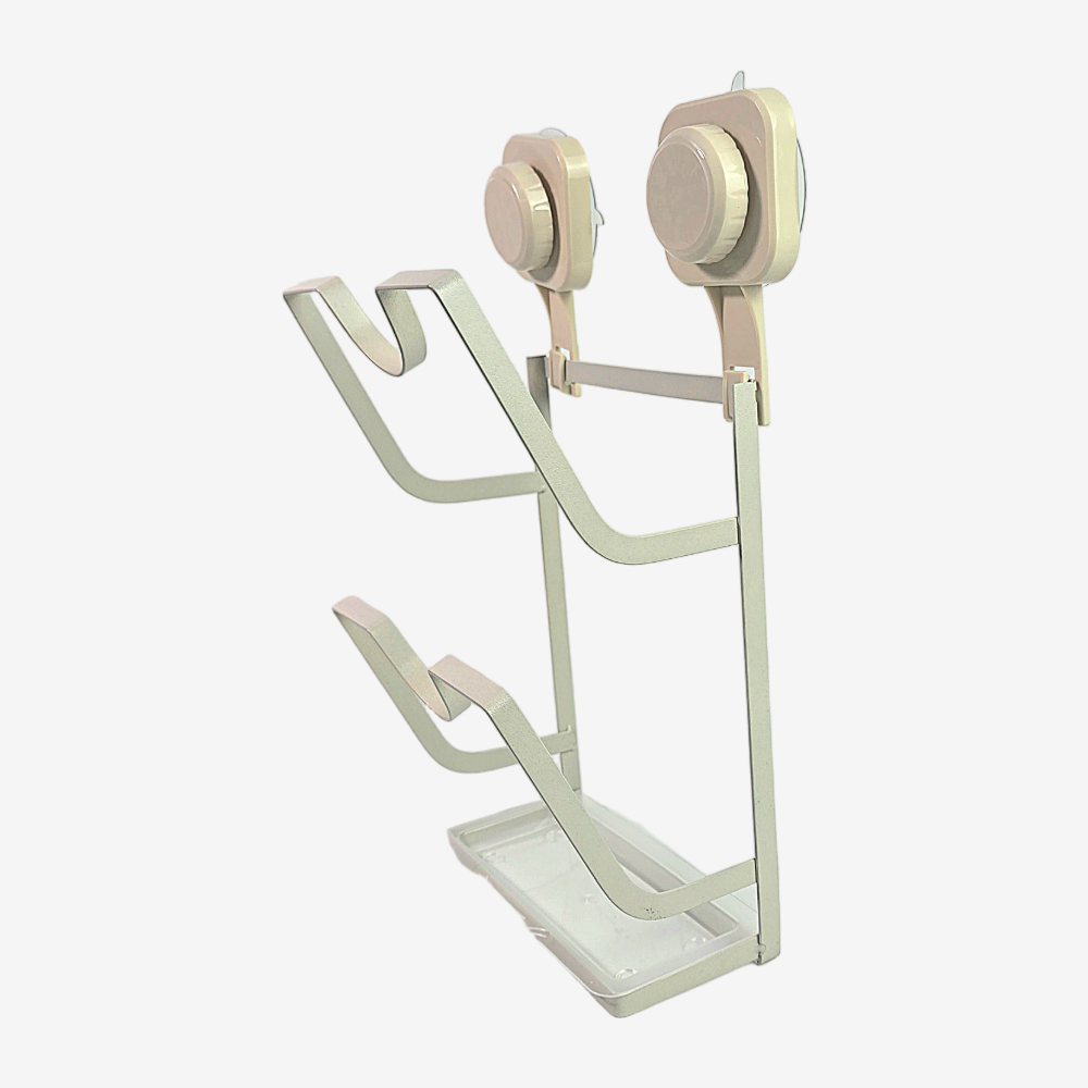 무타공 초강력 흡착식 냄비뚜껑 거치대 2구