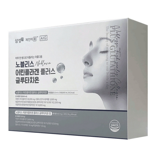 [삼성FNB] 노블리스 어린콜라겐 플러스 글루타치온 (20ml*30병+600mg*30정)