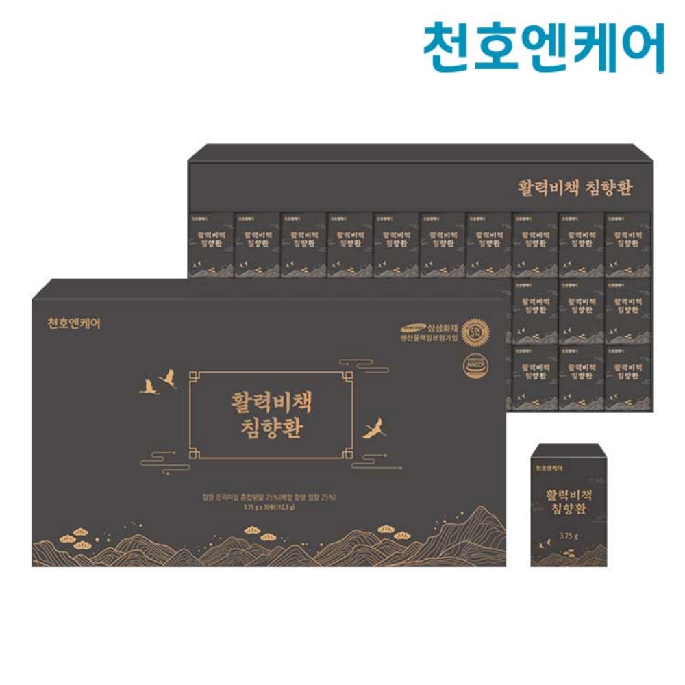 [천호엔케어] 활력비책 침향환 (3.75*30환)