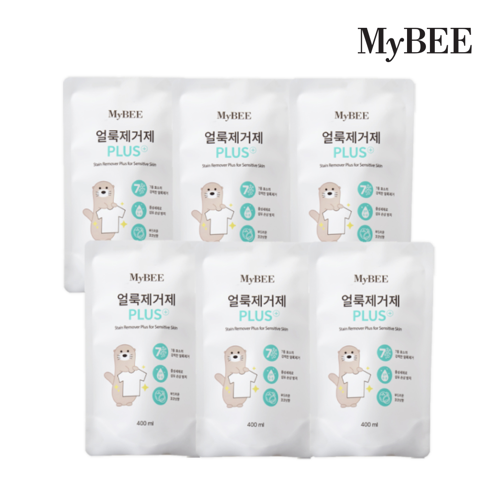 마이비 얼룩제거제 플러스 (리필 400ml) 6개