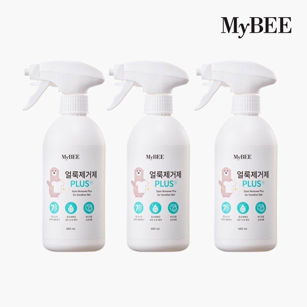 마이비 얼룩제거제 플러스 (용기 485ml) 3개