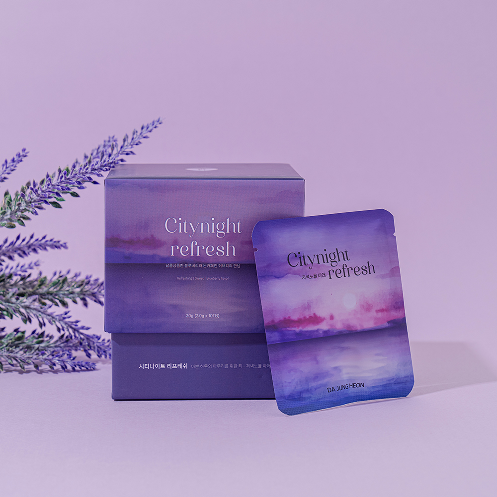 다정헌 블렌딩티 시티나이트 리프레쉬 릴렉스티 10T