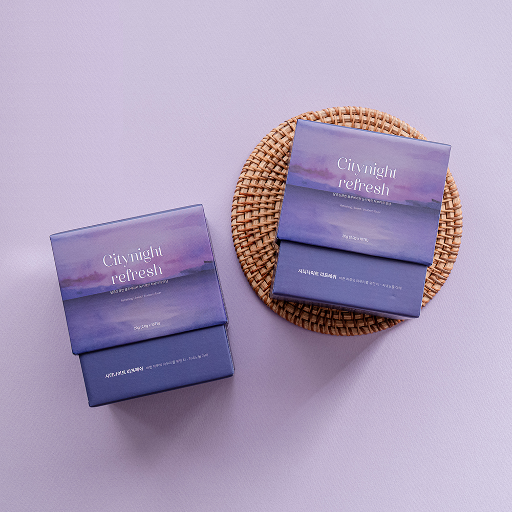 다정헌 블렌딩티 시티나이트 리프레쉬 릴렉스티 10T
