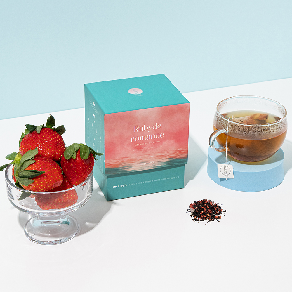 다정헌 블렌딩티 루비드 로맨스 리프레쉬 릴렉스티 10T