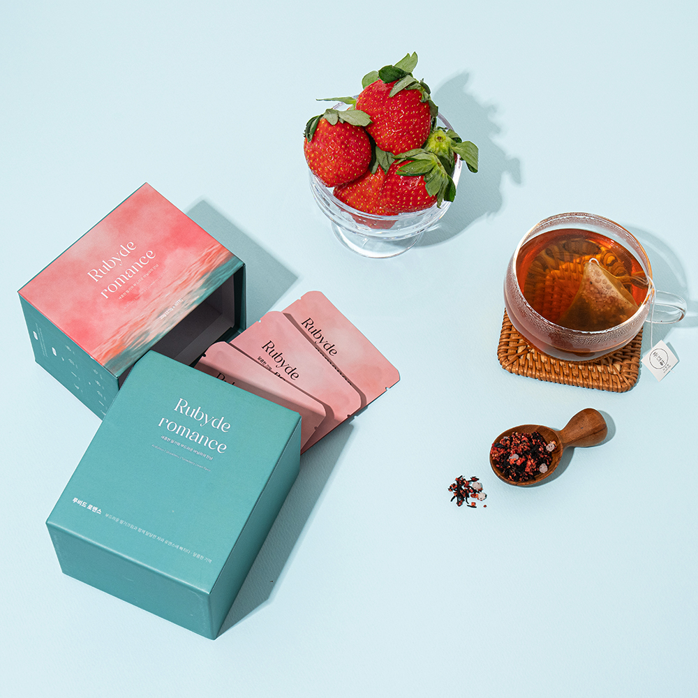 다정헌 블렌딩티 루비드 로맨스 리프레쉬 릴렉스티 10T