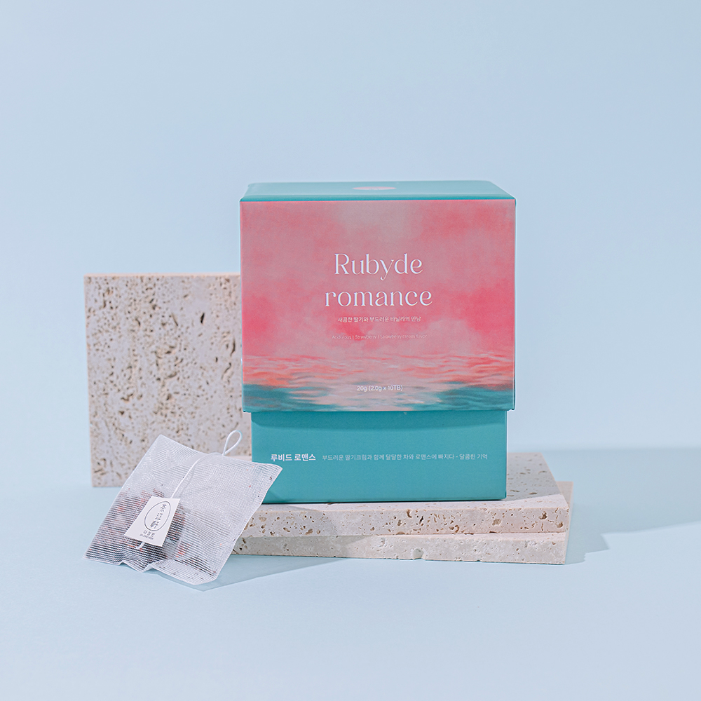 다정헌 블렌딩티 루비드 로맨스 리프레쉬 릴렉스티 10T