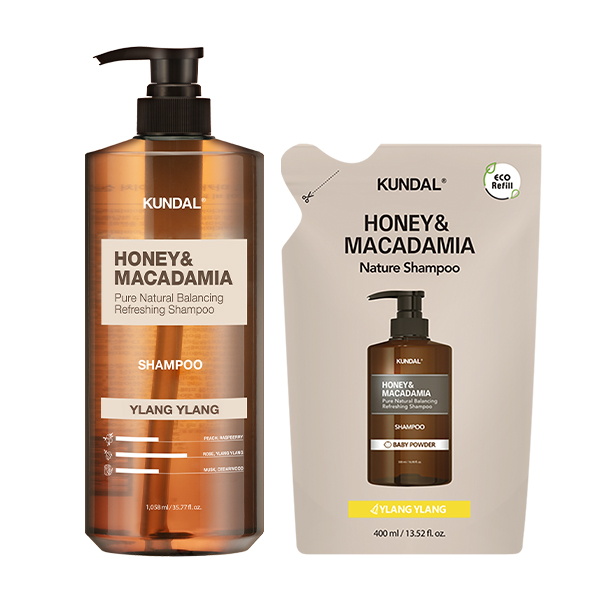쿤달 샴푸 일랑일랑 1058ml + 400ml