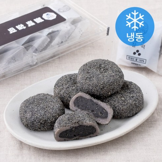 청사초롱 간편 개별포장 찹쌀떡 best 3종 세트 (수수떡/찹쌀떡/딸기/자색고구마/블랙찰떡/망고)