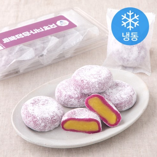 청사초롱 간편 개별포장 찹쌀떡 best 3종 세트 (수수떡/찹쌀떡/딸기/자색고구마/블랙찰떡/망고)