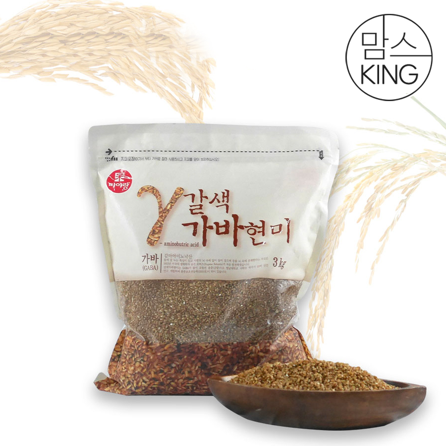 [공룡나라] 두보 26년 갈색가바쌀 5kg / 갈색가바현미 3kg
