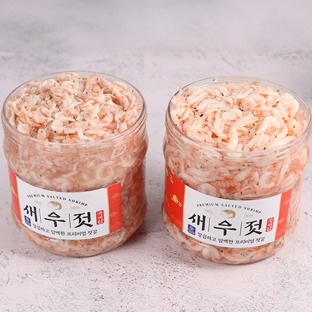[말바우시장 선김치] 착한 프리미엄 새우젓 추젓 1kg