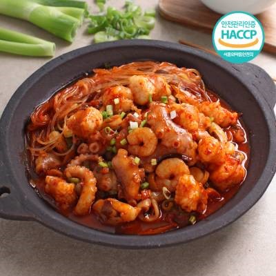 [큰바다]남천동 조방낙지 낙곱새 700g 1+1팩