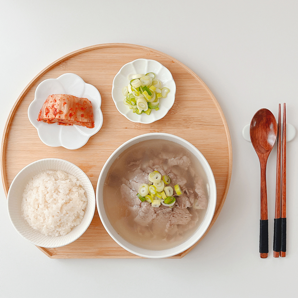 진우린 고기듬뿍 맑은 곰탕 양지곰탕 500g 4팩