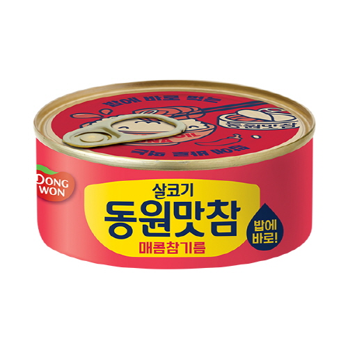 [동원] 동원맛참 매콤참기름 참치 90g x 8캔