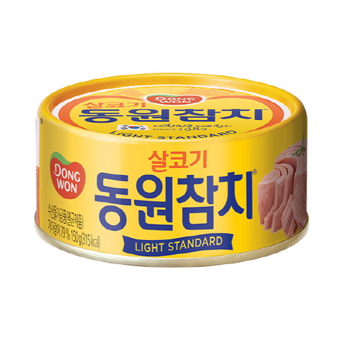 [동원] 라이트 스탠다드 참치 150g x 20캔