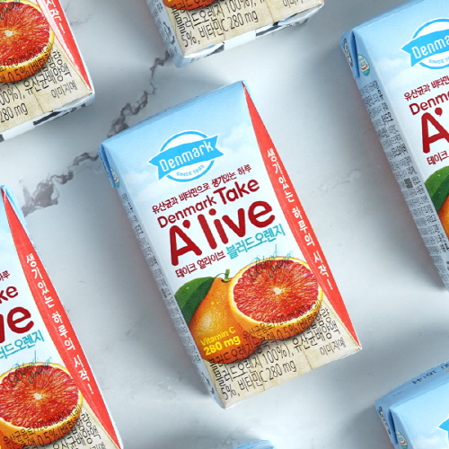 [동원] 덴마크 테이크 얼라이브 블러드 오렌지 120mL x 48개