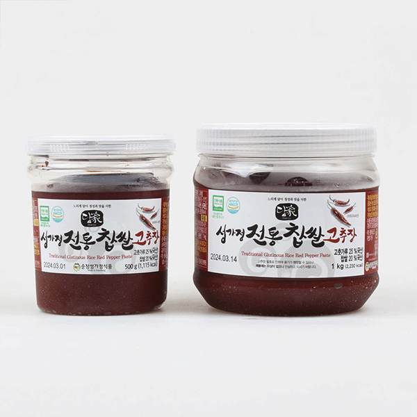 [담가] 순창 찹쌀 고추장 500g, 1kg