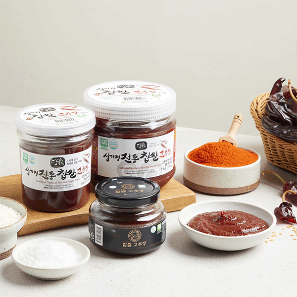 [담가] 순창 찹쌀 고추장 500g, 1kg