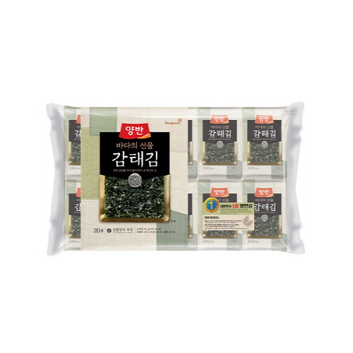 [동원] 양반 감태김[식탁20P(8매)] x 3 (60봉)