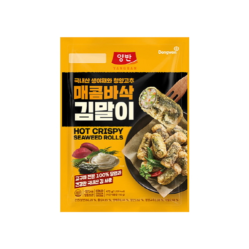 [동원] 양반 매콤 바삭김말이 475g x 4개