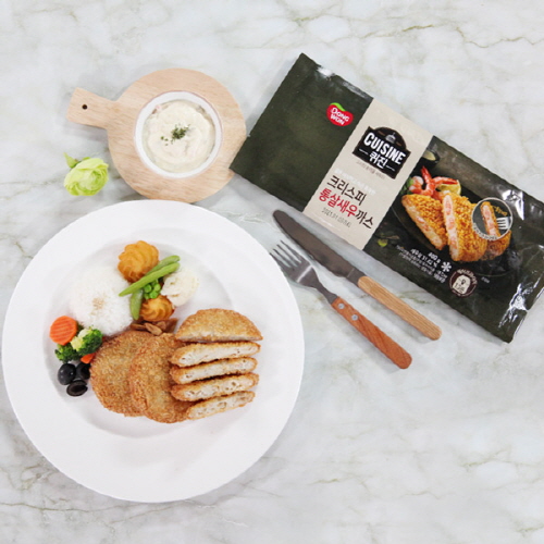 [동원] 퀴진 크리스피 통살새우까스 400g x 3개