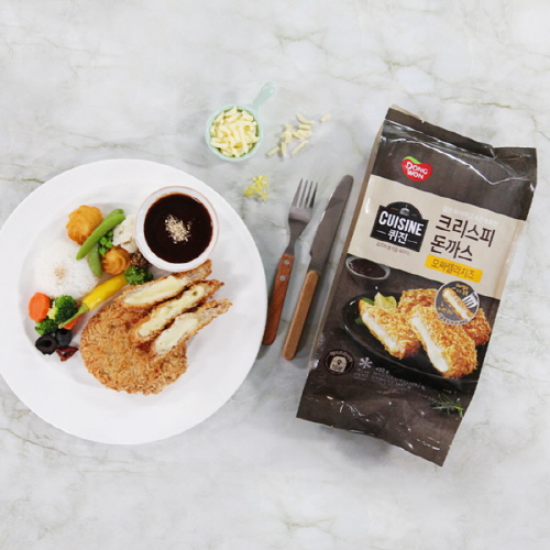 [동원] 퀴진 크리스피 돈까스(모짜렐라 치즈) 450g x 3개