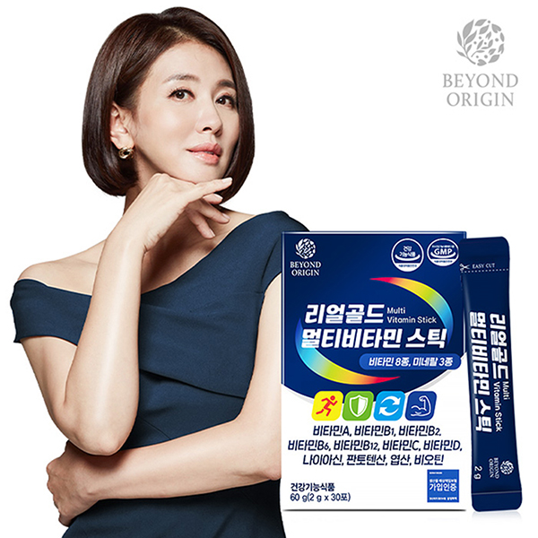[비욘드오리진] 리얼골드 멀티비타민스틱 2g x 30포