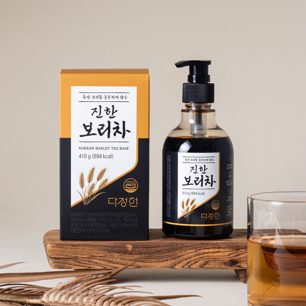 다정헌 진한보리차 원액 410g 고농축 국산 맥아 추출물 액상 진액