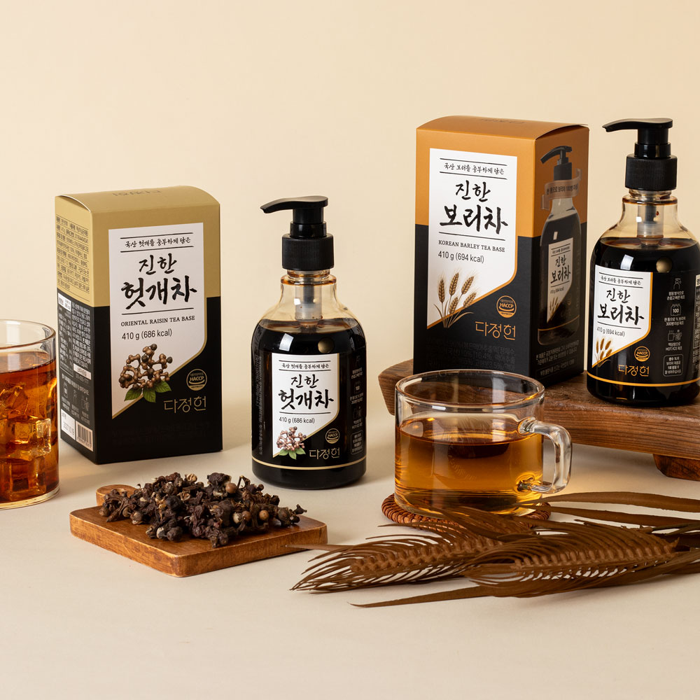 다정헌 진한보리차 원액 410g 고농축 국산 맥아 추출물 액상 진액