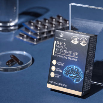 휴온스 두뇌엔 PS 포스파티딜세린 징코 기억력 인지력 1000mg x 5박스