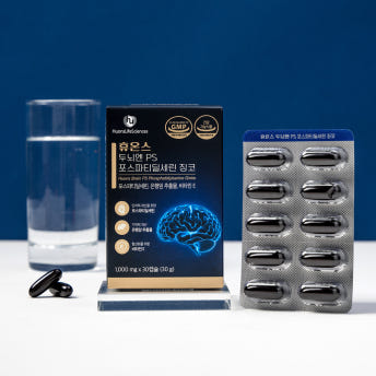 휴온스 두뇌엔 PS 포스파티딜세린 징코 기억력 인지력 1000mg x 5박스