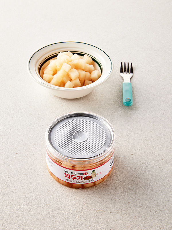 한입쏙 어린이깍두기(200g)