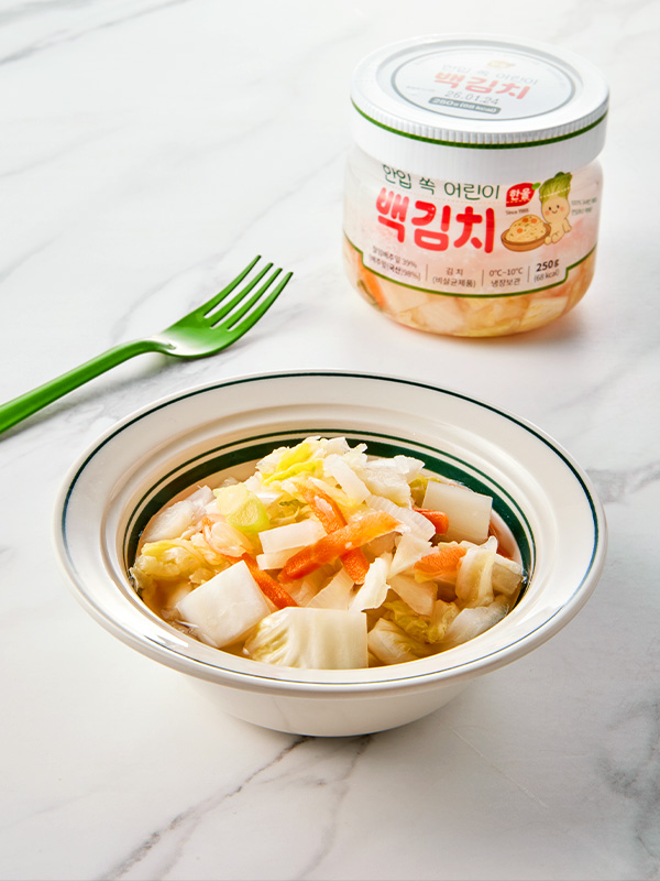 한입쏙 어린이백김치(250g)