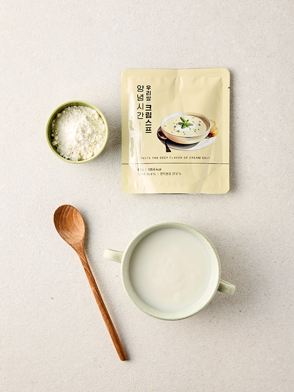 [입점특가] 양념시간 우리쌀 크림스프 80g(분말/4인분) 대표이미지 섬네일