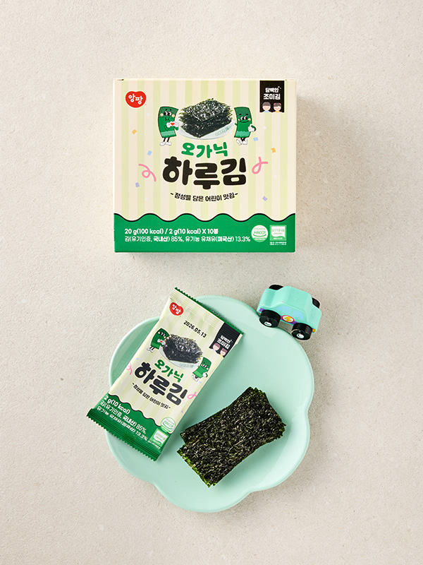 [입점특가] 앙팡 유기농 하루김 (조미, 1.5g x 10봉)