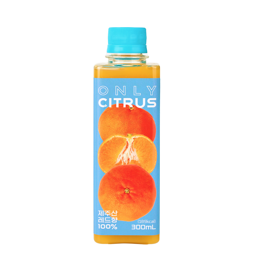 귤메달 제주산 레드향 주스 100% 300ml 1병