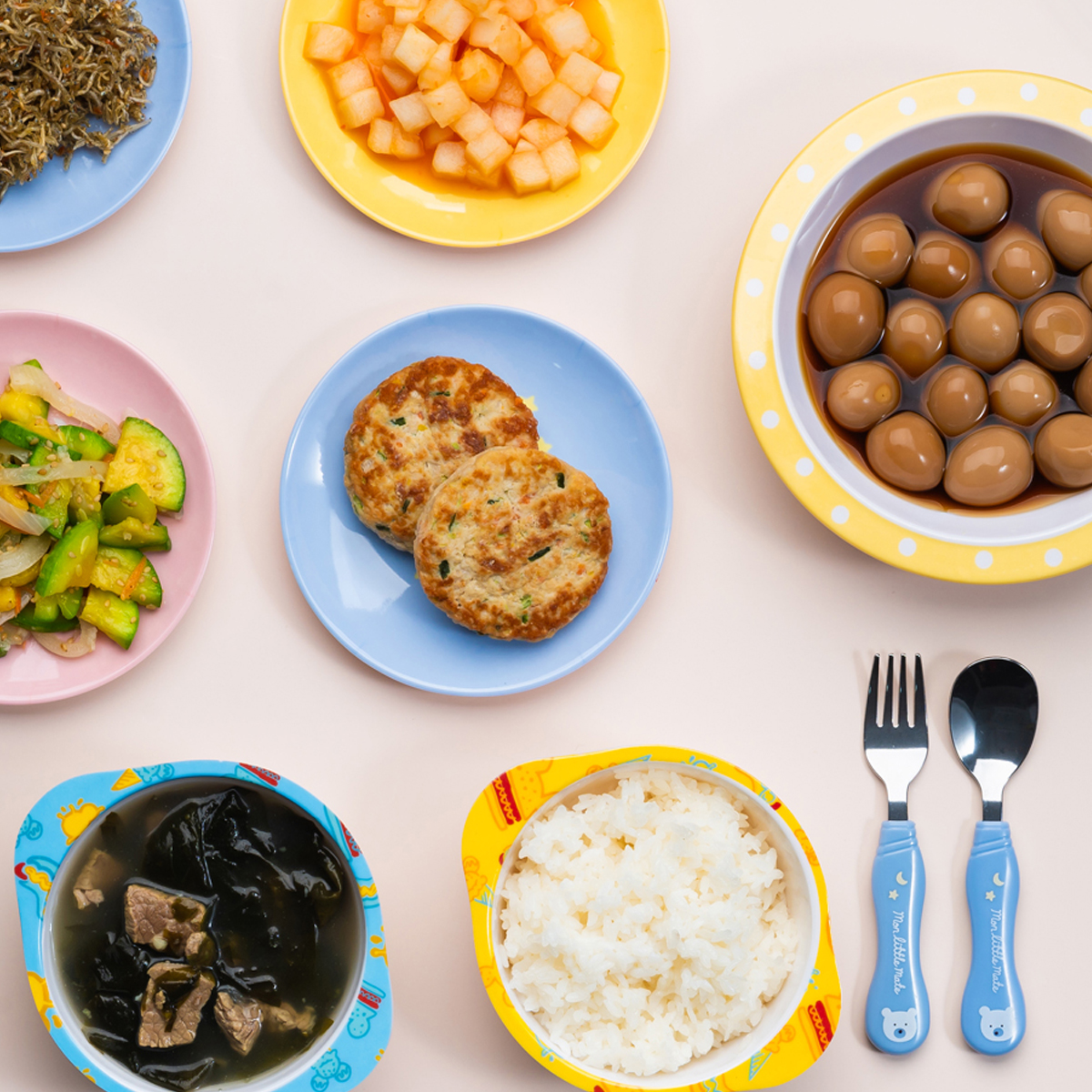 우리아이 건강식단 - 순한 저염반찬 4종세트 (메인2종, 찬2종)