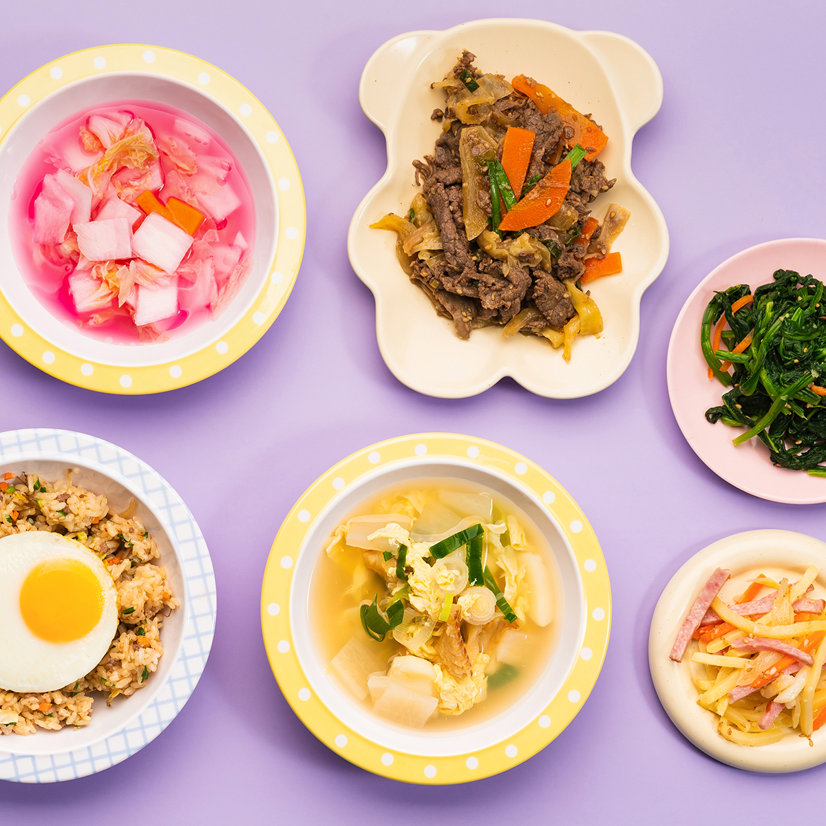 우리아이 건강식단 - 순한 저염반찬 4종세트 (메인2종, 찬2종)